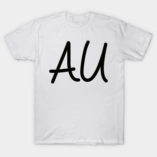 Au t shirt hotsell